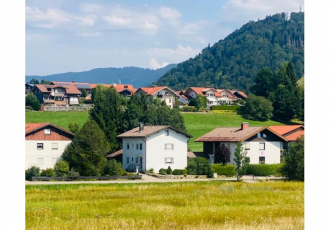 Mehrparteienhaus mit 3 Wohnungen und 2 Garagen und großem Grundstück