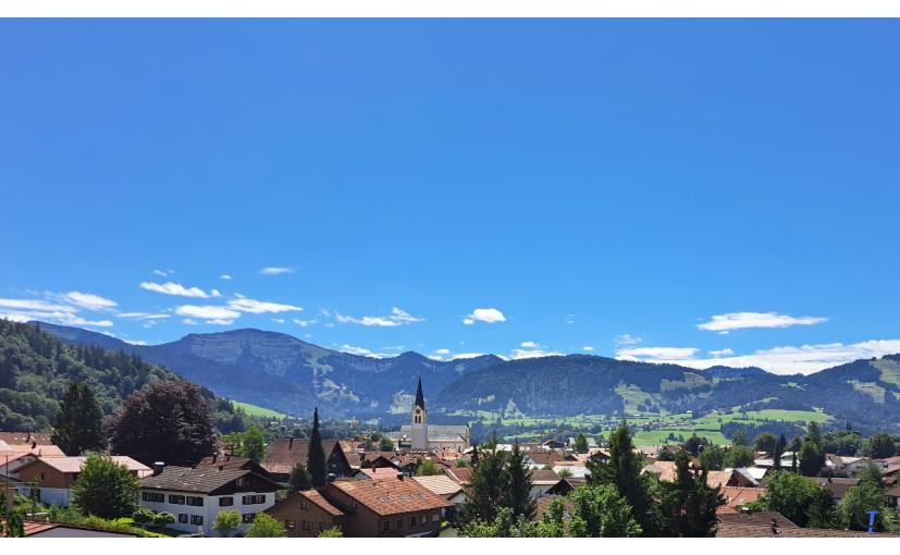 Aussicht Baugrundstück