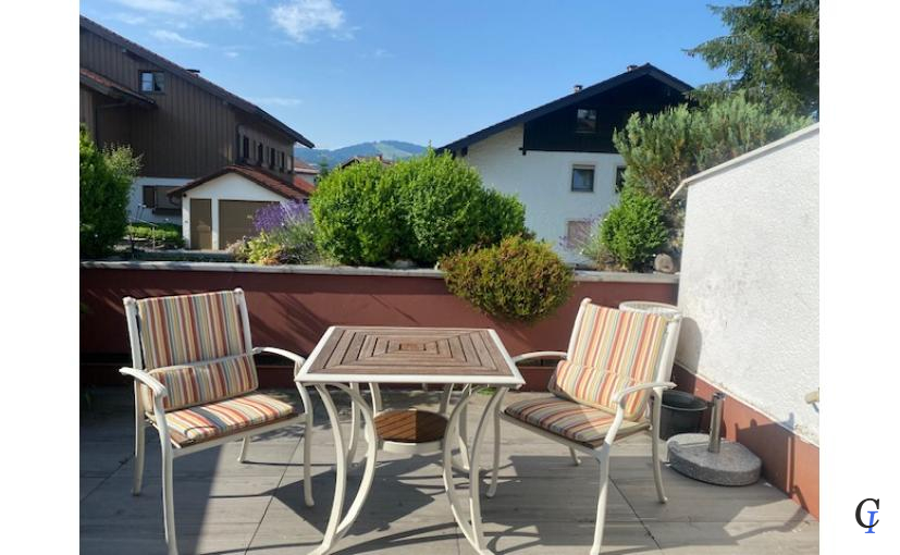 Sicht von der Terrasse