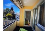 Blick vom Balkon