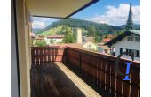 Blick vom Balkon